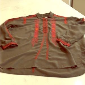 Johnny Was silk tunic